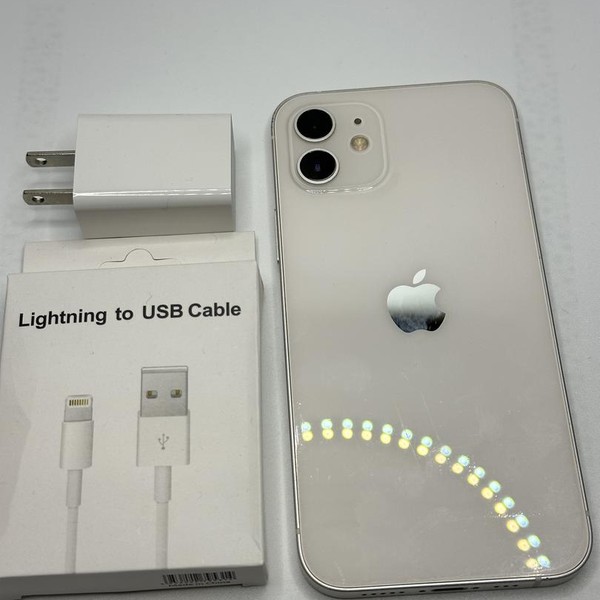 Apple iPhone 12 - Unlocked, 64 GB, White, A2172