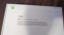 New
													Apple iPad Pro 11" (M4) 2024 - Unlocked, Black, 256 GB, 8 GB, A2837, Standard Glass, photo 2 of 3