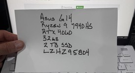 Mint
													Asus ROG Zephyrus G14 (2023) GA402 - Ryzen 9, White, 1 TB, 32 GB, photo 2 of 10