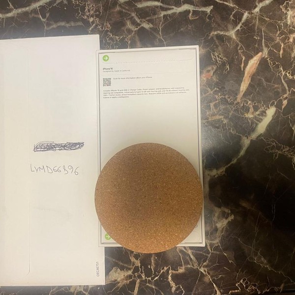 Apple iPhone 16 - Unlocked, Black, 128 GB, A3081