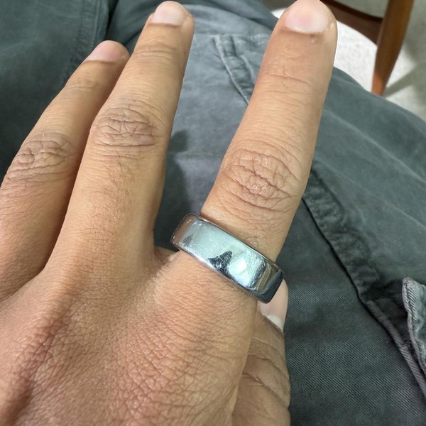 Oura Ring Gen 3 - Silver, Size 9, Horizon