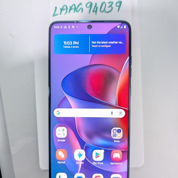 Moto G Stylus 5G (2025) - Unlocked, Gibraltar Sea, 128 GB, 8 GB