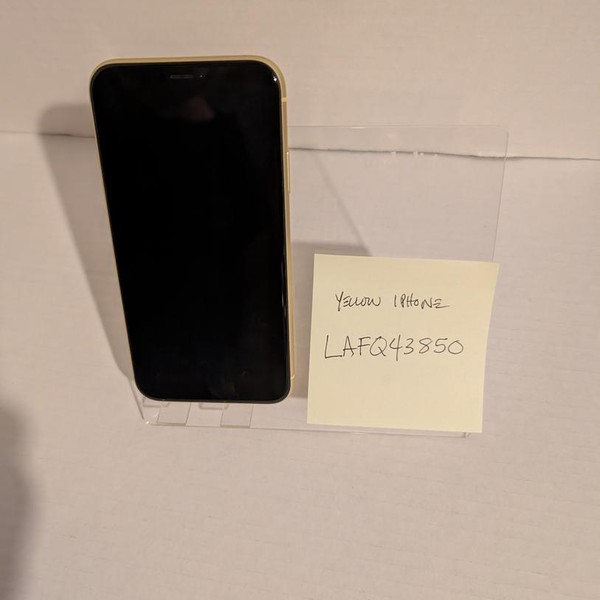 Apple iPhone Xr - Unlocked, 64 GB, Yellow, A1984
