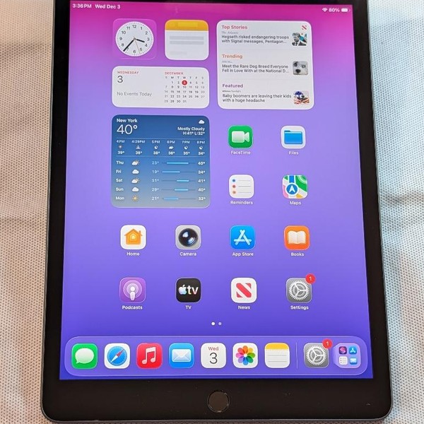 Apple iPad 8th Gen - Wi-Fi, 32 GB, Gray, A2270