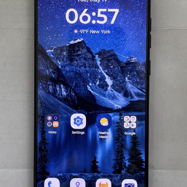 Moto G Stylus 5G (2025) - Straight Talk, 128 GB, Gibraltar Sea, 8 GB