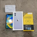 Good Apple iPhone 11 - T-Mobile, 64 GB, Purple, A2111