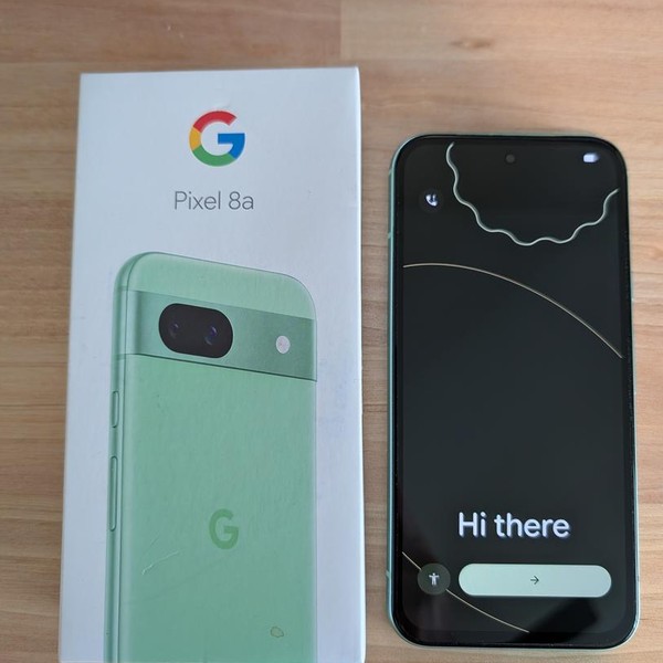 Google Pixel 8a - Unlocked, 128 GB, Aloe, 8 GB, GKV4X, Sub-6 5G