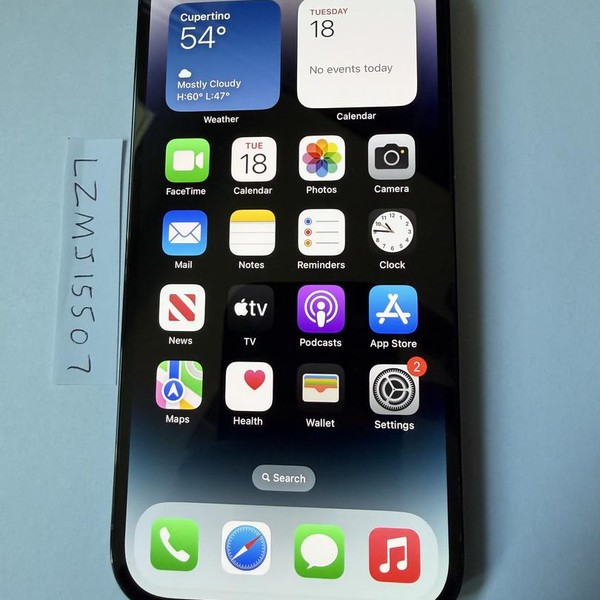 Apple iPhone 14 Pro - Unlocked, 256 GB, Black, A2650