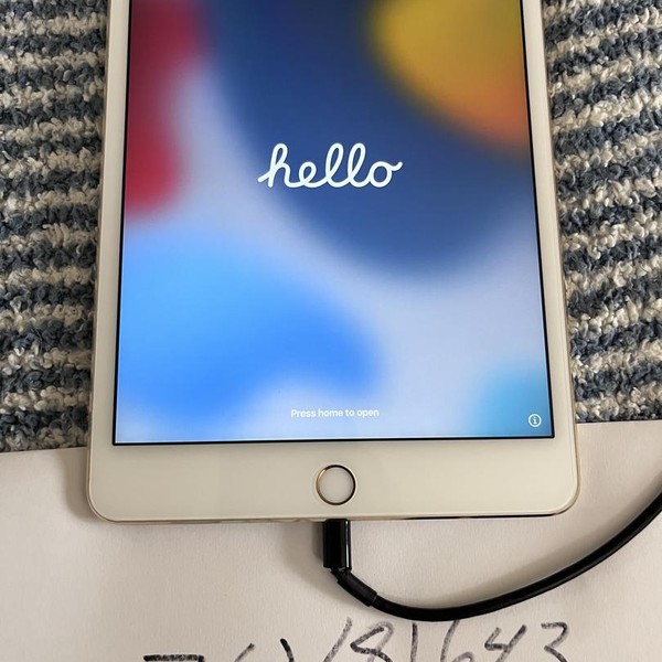 Apple iPad Mini 4 - Wi-Fi, 32 GB, Gold