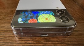 Good
													Samsung Galaxy Z Flip4 5G - Unlocked, Blue, 256 GB, 8 GB, SM-F721U1, photo 2 of 6