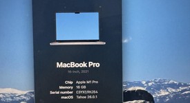 Mint
													MacBook Pro 2021 - 16" - Apple M1 Pro 10-core, Gray, 1 TB, 16 GB, photo 5 of 14