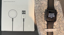 Good
													Apple Watch Series 3 42mm - Unlocked, Gray, A1861, Aluminum, photo 1 of 6