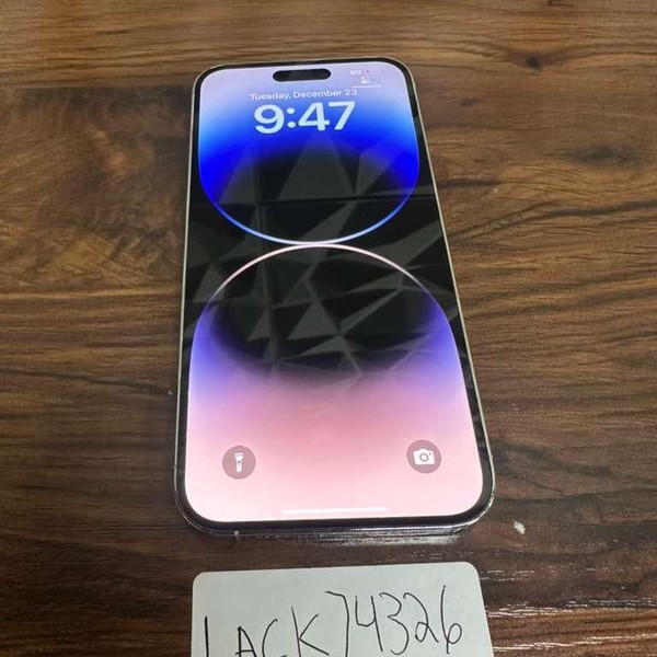 Apple iPhone 14 Pro Max - Unlocked, 128 GB, Silver, A2651