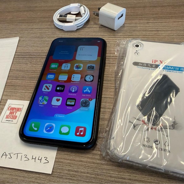 Apple iPhone Xr - Unlocked, 64 GB, Black, A1984
