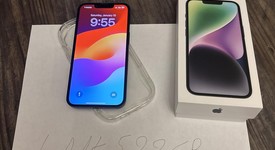 Good
													Apple iPhone 14 - Unlocked, Midnight, 128 GB, A2649, photo 1 of 9
