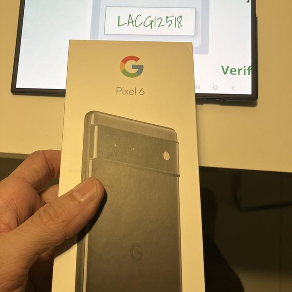 Google Pixel 6 - Unlocked, 128 GB, Black, 8 GB, GB7N6