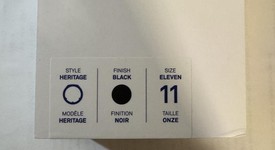 Mint
													Oura Ring Gen 3 - Black, Size 11, Heritage, photo 1 of 3