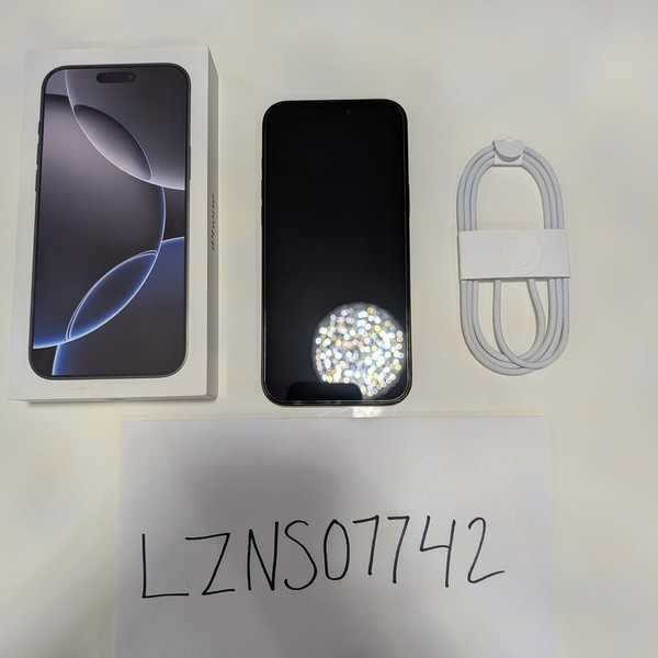 Apple iPhone 16 Pro Max - Unlocked, 512 GB, Black, A3084