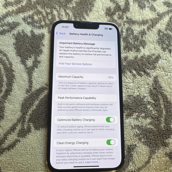 Apple iPhone 13 Pro - Unlocked, 128 GB, Graphite, A2483