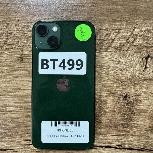 Apple iPhone 13 - Unlocked, 128 GB, Green, A2482