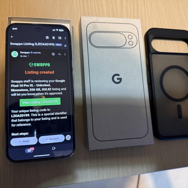 Google Pixel 10 Pro XL - Unlocked, Moonstone, 256 GB, GUL82