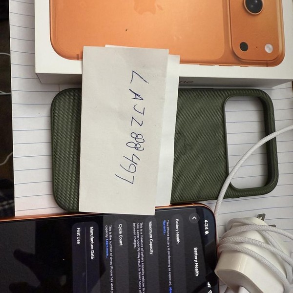 Apple iPhone 17 Pro Max - Unlocked, 1 TB, Cosmic Orange, A3257