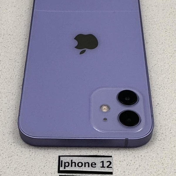 Apple iPhone 12 - Unlocked, 128 GB, Purple, A2172