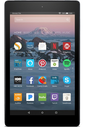 Amazon Fire 7 2017 with Alexa - Wi-Fi, 16 GB, Blue