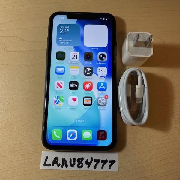 Apple iPhone 11 - Unlocked, Black, 128 GB, A2111