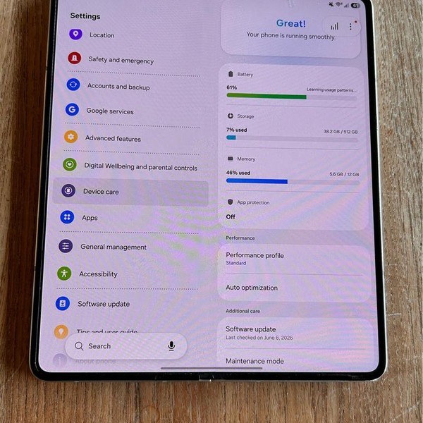 Samsung Galaxy Z Fold5 - Unlocked, 512 GB, Cream, 12 GB, SM-F946U1