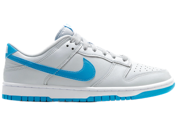 Nike Dunk Low Retro Pure Platinum Blue Lightning for sale