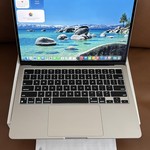 Mint MacBook Air 2024 (M3) - 13 inch - 256 GB, Starlight, 16 GB, Apple M3, 8-core GPU