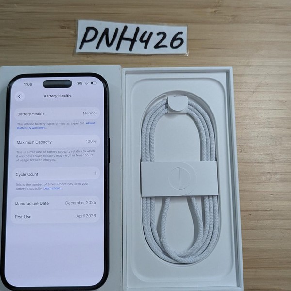 Apple iPhone 16 - Unlocked, 128 GB, Black, A3081