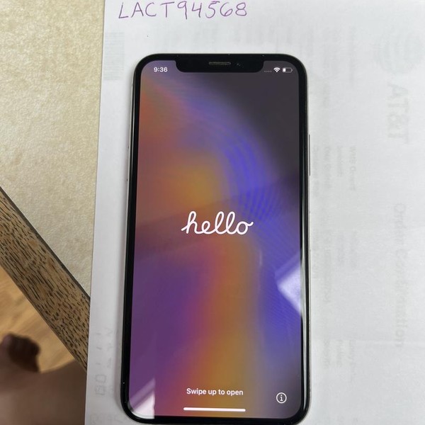 Apple iPhone Xs - AT&T, 256 GB, Silver, A1920