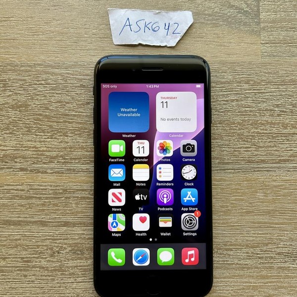 Apple iPhone SE 3rd Gen 2022 - Unlocked, 128 GB, Midnight, A2595