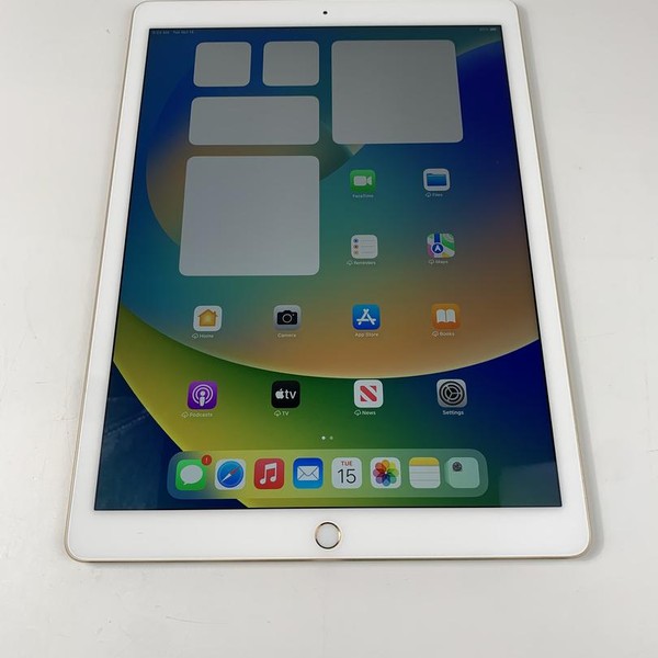 Apple iPad Pro 12.9 inch 1st Gen 2015 - Wi-Fi, 128 GB, Gold, A1584, 1st Gen 2015