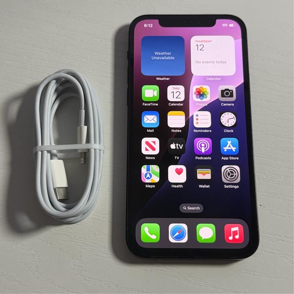 Apple iPhone 12 - Unlocked, 64 GB, Black, A2172