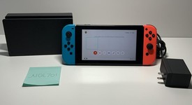 Good
													Nintendo Switch - Neon Blue, 32 GB, photo 1 of 8