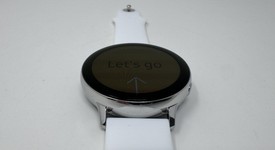 Good
													Samsung Galaxy Watch Active2 44mm - Unlocked, Silver, Stainless Steel, photo 3 of 6