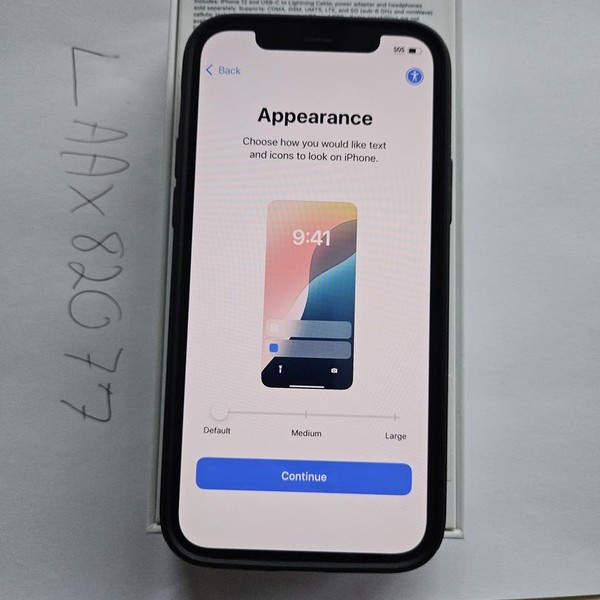 Apple iPhone 12 - Unlocked, Blue, 128 GB, A2172