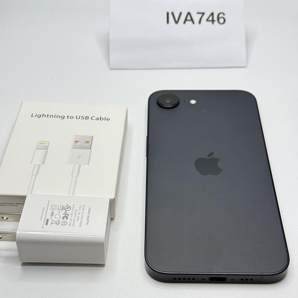 Apple iPhone 16e - Unlocked, 128 GB, Black, A3212