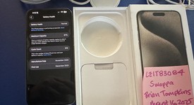 Mint
													Apple iPhone 15 Pro Max - Unlocked, Natural, 256 GB, A2849, photo 3 of 15