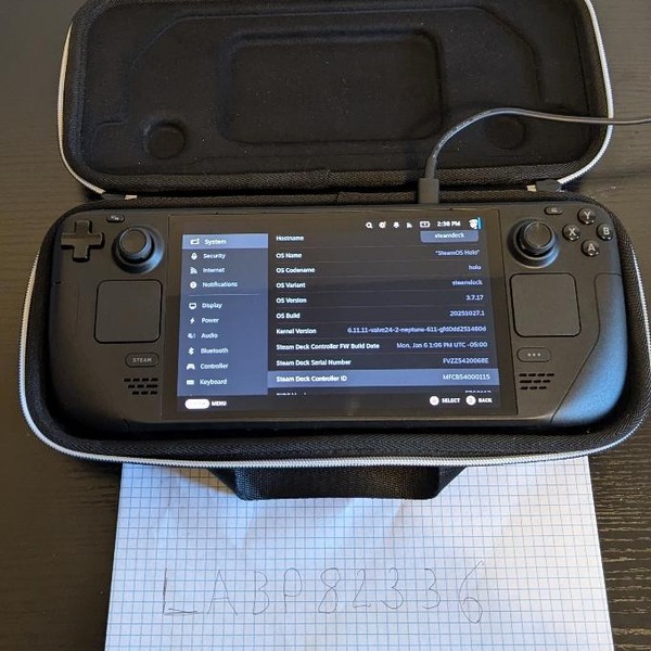 Steam Deck OLED - 512 GB, Black, 16 GB, AMD