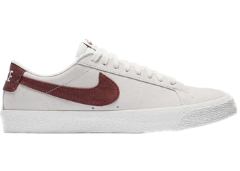 Nike SB Blazer Low Summit White Dark Team Red for sale