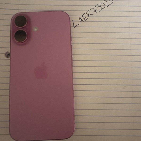 Apple iPhone 16 - Verizon, 128 GB, Pink, A3081