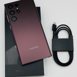 Mint Samsung Galaxy S22 Ultra - T-Mobile, 128 GB, Burgundy, 8 GB, SM-S908U