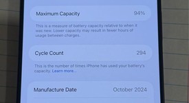 Mint
													Apple iPhone 16 Pro Max - Unlocked, Black, 256 GB, A3084, photo 2 of 12