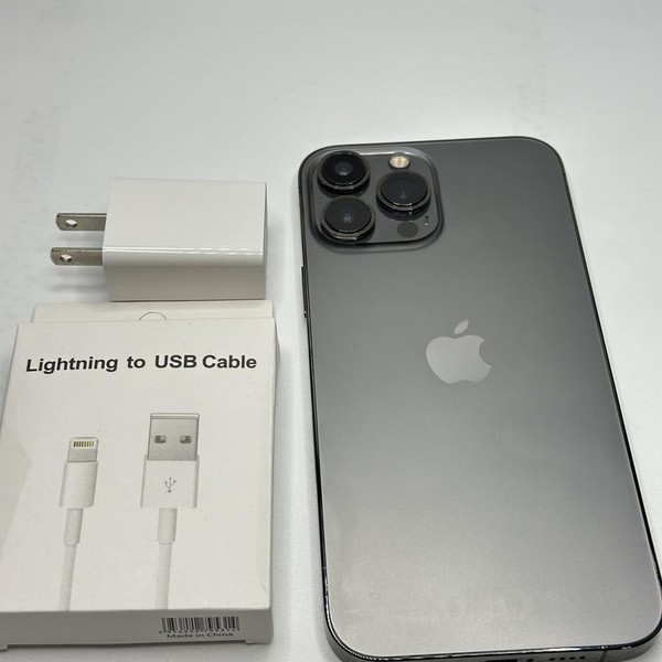 Apple iPhone 13 Pro Max - Unlocked, 128 GB, Graphite, A2484