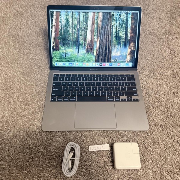 MacBook Air 2020 - 13 inch - 512 GB, Gray, 16 GB, Apple M1