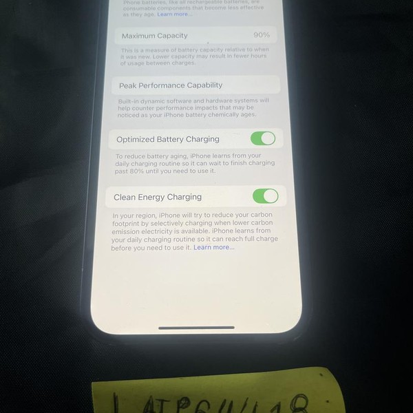 Apple iPhone 12 - Cricket, 64 GB, Black, A2172